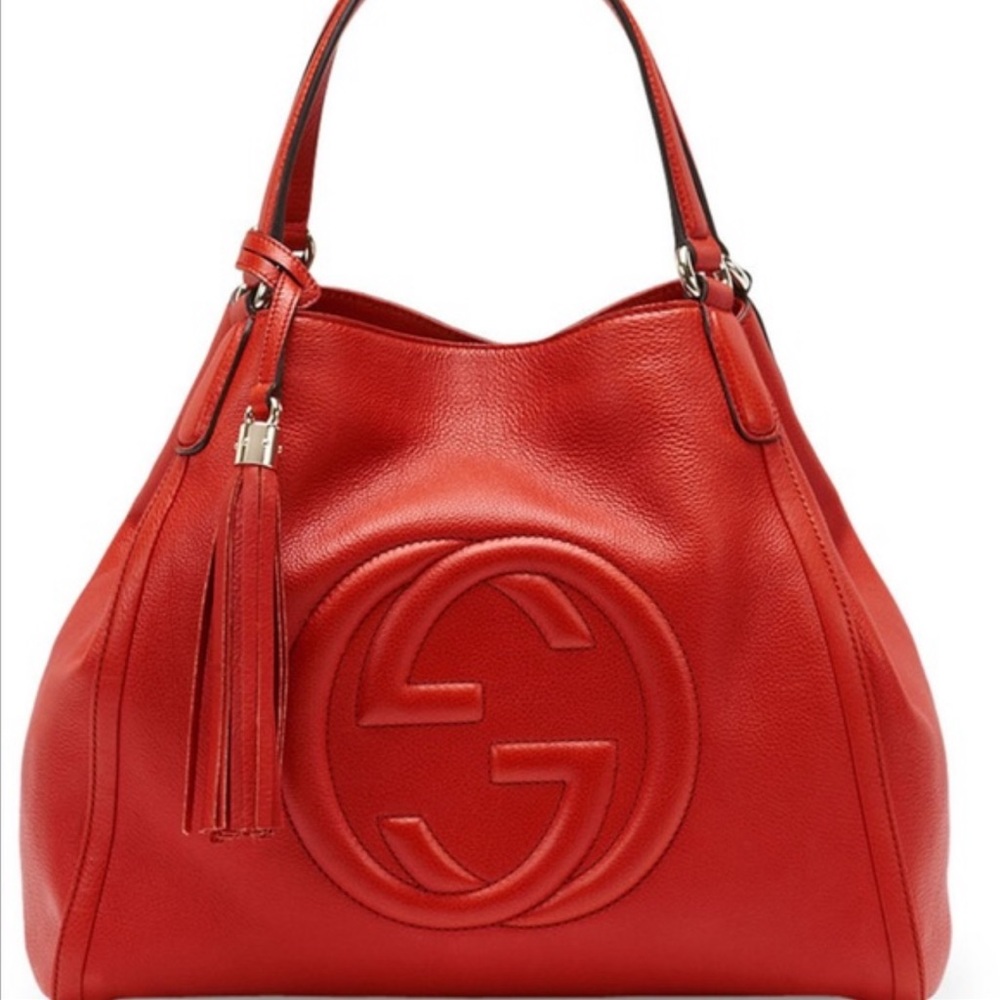 Gucci Soho Red, large hobo bag
